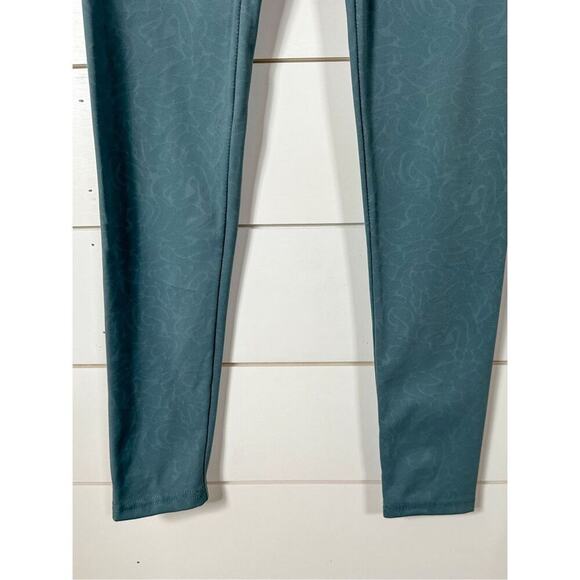 ECHT Women's Printed Pull On High Waisted Skinny Athletic Leggings Blue Small - Picture 3 of 10